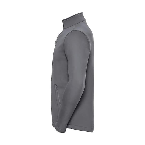 Softshell-jacka Russell Athletic Smart - konvoigrå
