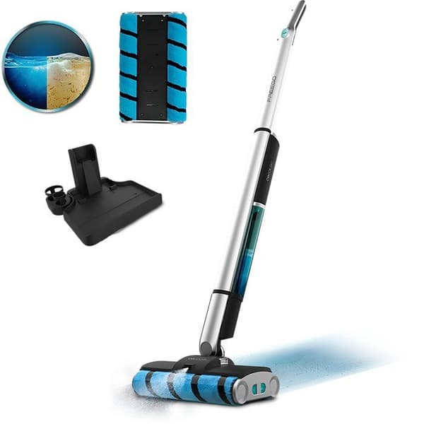 Städslangdammsugare - CECOTEC - FreeGoWash TwiceSpray - 60 W - 40 min - 450 ml - Grå