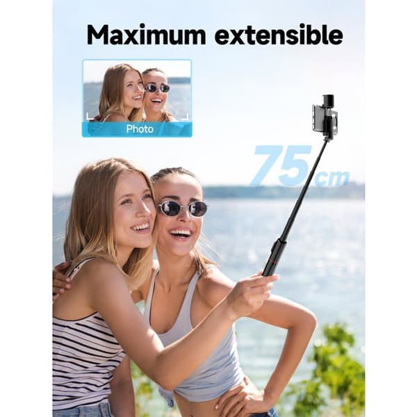 Perche - stick - selfie-stänger Moman - Q12S-BK