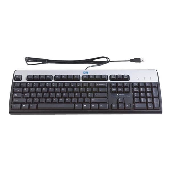 Tangentbord - HP - DT528A#B13 - USB - Vätskeresistent - Justerbar