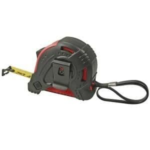 Måttband - hög kvalitet - 5m - gummihölje - handledsrem