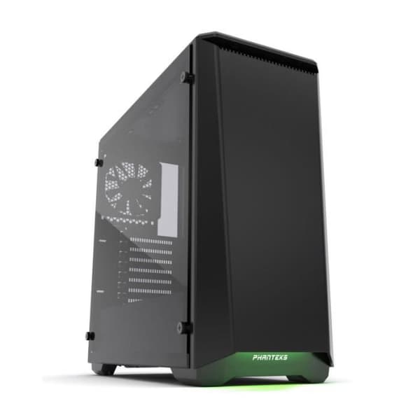 PHANTEKS Eclipse P400 Midi-Tower, Härdat Glas Svart 0,000000
