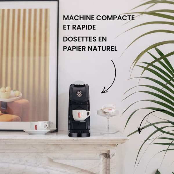 Malongo kaffekapselmaskin modell eoh - Blank svart