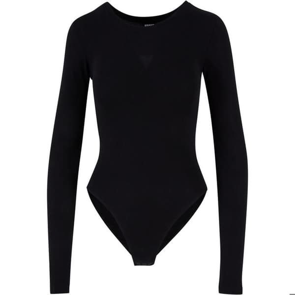 Urban Classics Långärmad Stretch Jersey-bodysuit för kvinnor