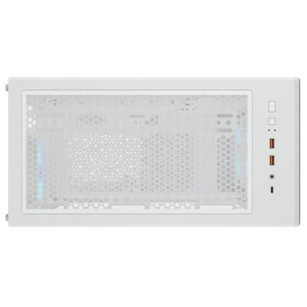 Gamingchassi - COUGAR - MX220RVBWHITE - ATX - 4 ARGB-fläktar 120mm - USB 3,2 Gen 2 Typ C