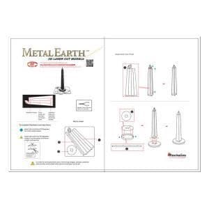 Washingtonmonument - Modell i metall
