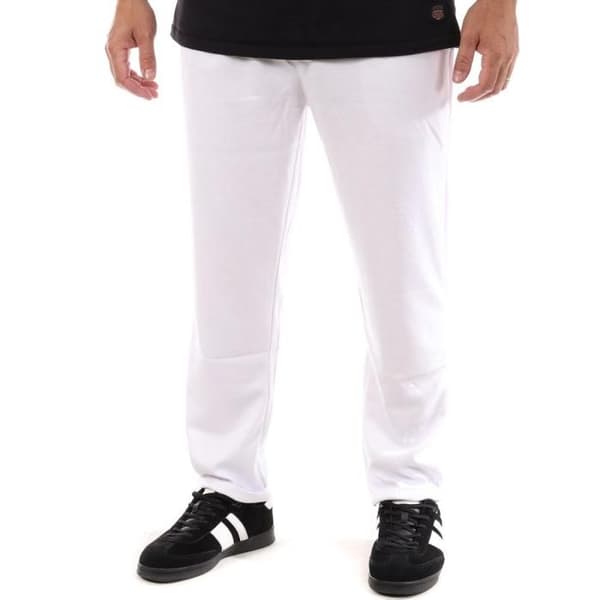 Pantalon i vit canvas för män Paname Brothers Poly
