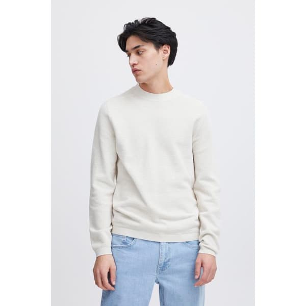 Pull med ribbad krage Casual Friday Karl
