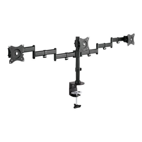 Monteringssats - DIGITUS - DA-90362 - Klämmontering - 2 ledade armar - 3 bildskärmar