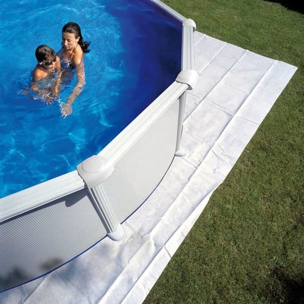 GRE Filtunderlag för oval pool 730 x 375 cm