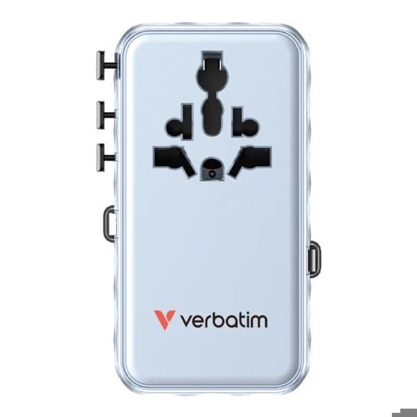 VERBATIM ADAPTER RESA 70W BLÅ