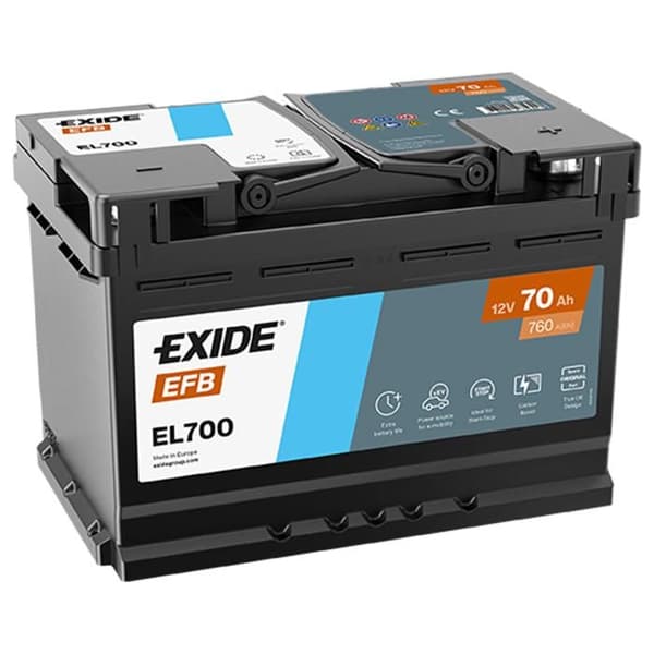 EXIDE EL700 startbatteri