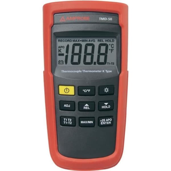 TMD-50 Typ K digital termometer med två...
