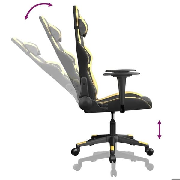 VidaXL massage gamingstol