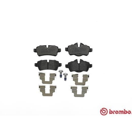 BREMBO Bromsbeläggssats P06052 - 4 st