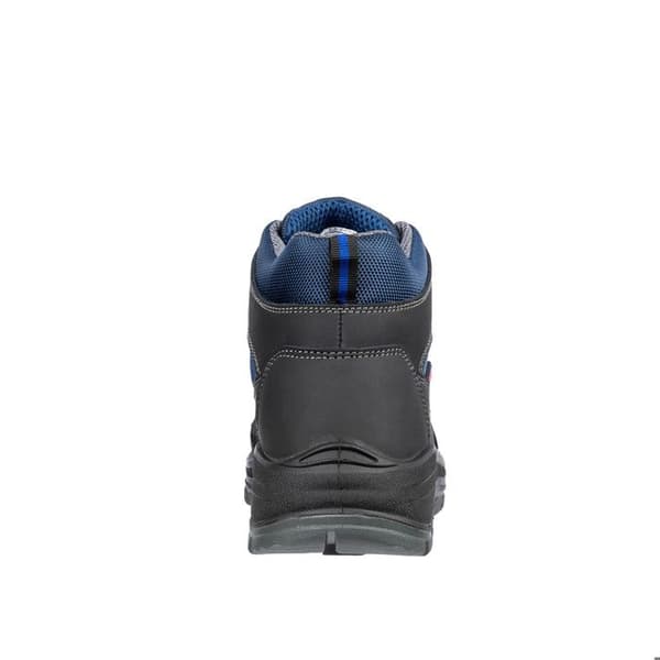 Säkerhetsskor Safe mid S3 Svart/Blå - Footguard