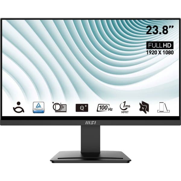 Skärm PC - MSI - 23,8'' - FHD - 100Hz - VA-panel - 1 ms - PRO MP2412