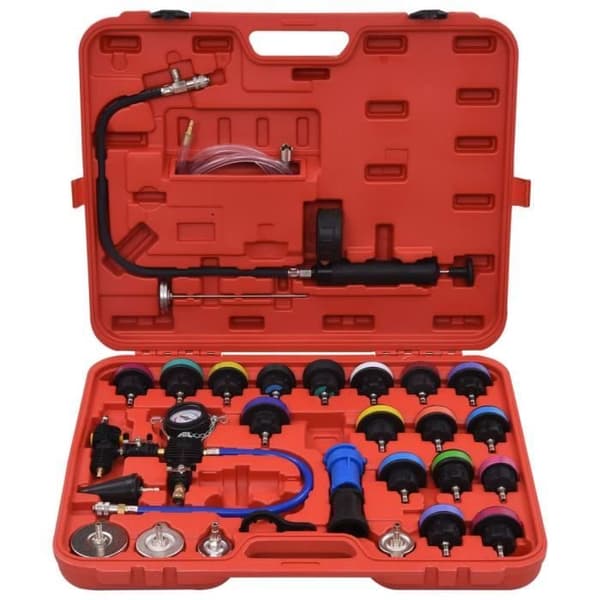 vidaXL Radiatortrycktestare Kit 28 delar