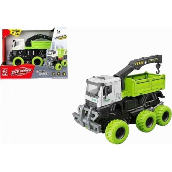 Traktor - ANEK - Jordbruksfordon - Grön - Plast - Stadsfordon