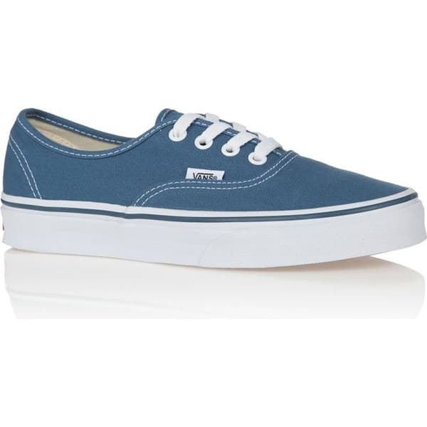 Basket - VANS - UA AUTHENTIC - Blå och vit - Ovandel i canvas