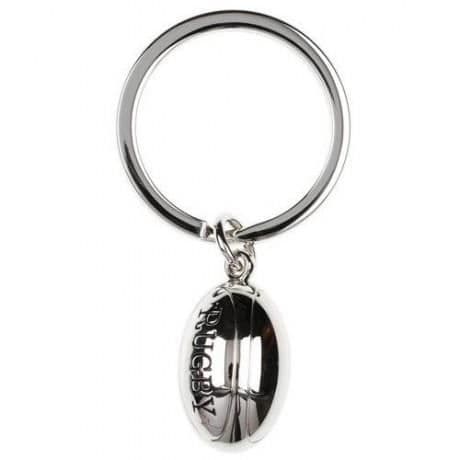 Nyckelring - GÅVMAESTRO - Rugbyboll - Grå - Unisex - Elegant
