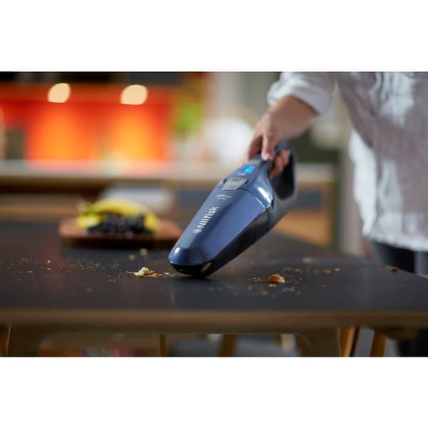 Sladdlös handdammsugare - Quick 28V - Nilfisk - Med tillbehör - Blå