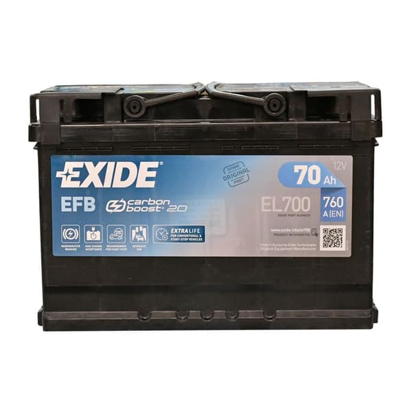 EXIDE EL700 startbatteri