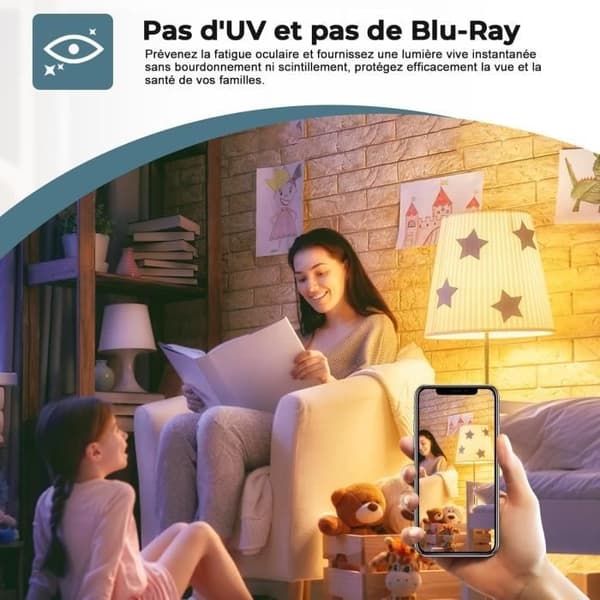 Halogenampull - R7S 78MM - 40W - Dimbar - Varmvit 2700K - Förpackning med 5