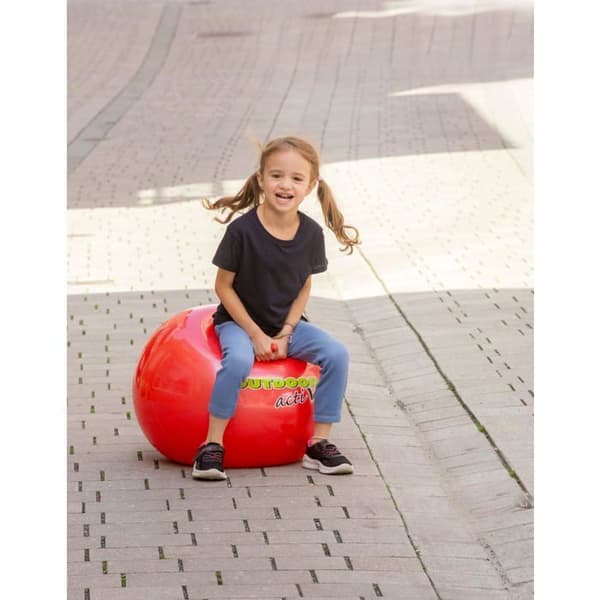 Bouncing Ball - Jumping Stick Utomhusaktiv - 73014409 - Regnbåge Bouncing Ball, 60 cm