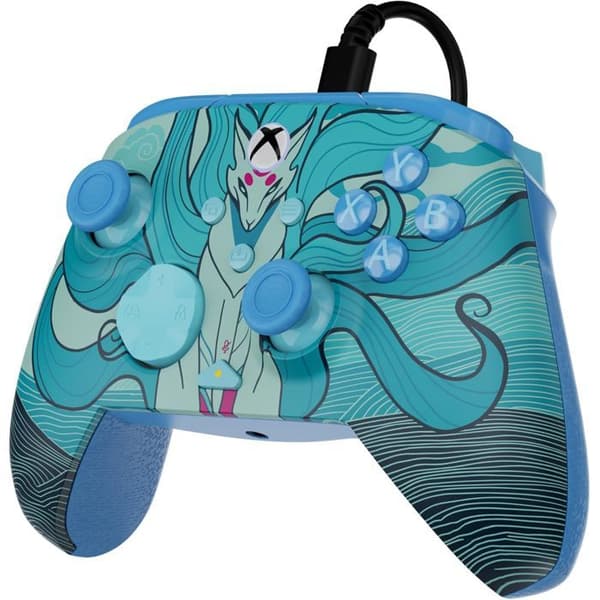 Spelkontroll - Xbox - Rematch Advanced - Trådad - Blue Kitsune - Kompatibel med PC - Turtle Beach