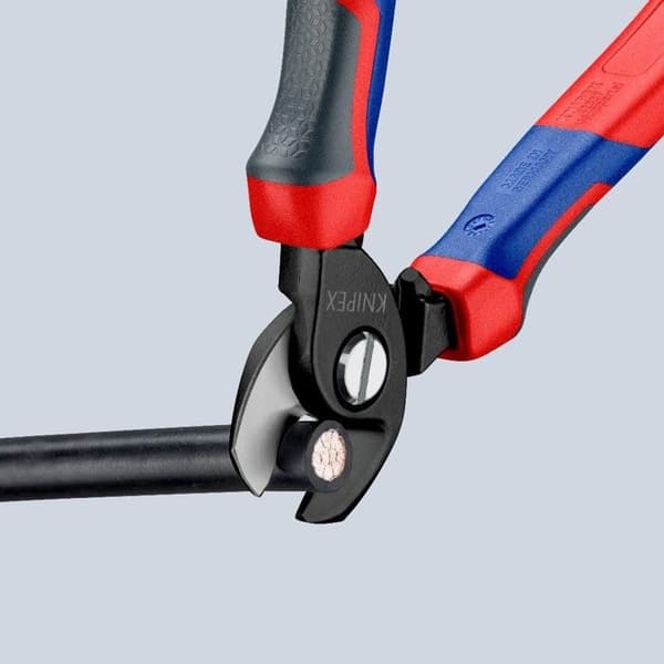 Knipex - Kabeltång - 165 mm - Härdat stål - Röd