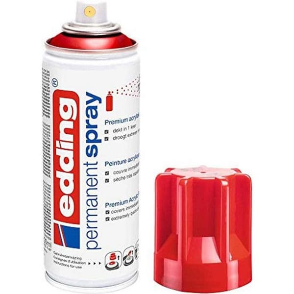 Edding 5200 röd permanent akrylfärgspray