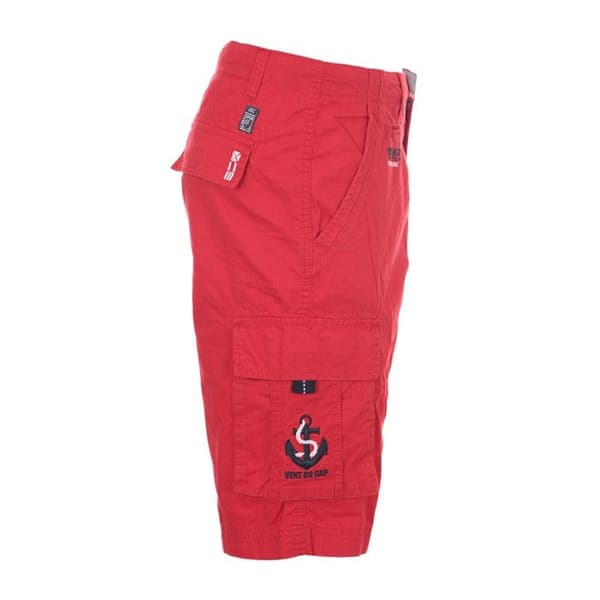 Bermudashorts pojke - VENT DU CAP - ECEBAY - Röd - 100% bomull - 3-8 år
