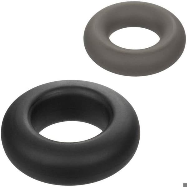 CALEXOTICS - ALPHA PROLONG SET AV 2 GRÅA RINGAR -