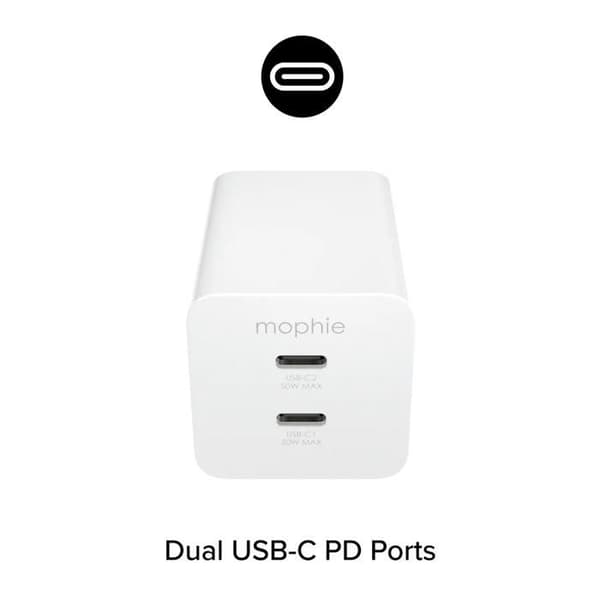 mophie-Essentials-ACC-PWR Adapter-USB-C-PD-Dual-50W-Vit-EU