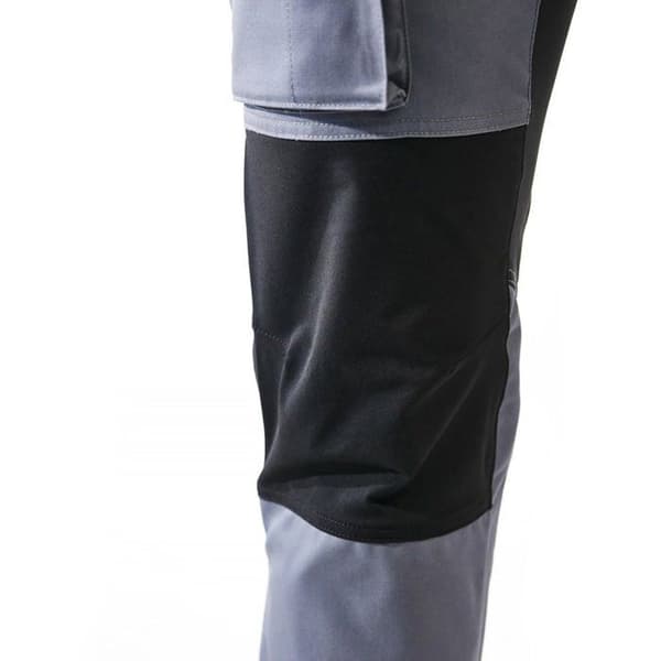 Arbetsbyxor Blaklader polycotton ultra lätt - Grå / Svart