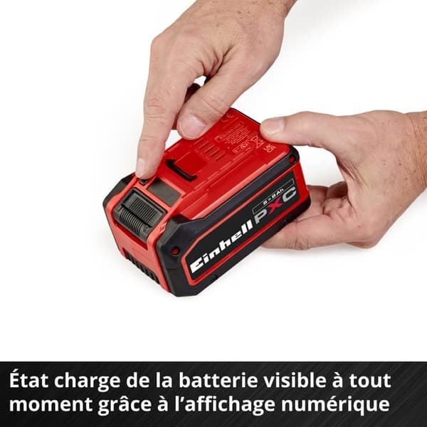 Einhell Batteri 8,0 Ah Multi-Ah PXC PLUS (18V, 5-8 Multi-Ah, för alla Einhell PXC-enheter)