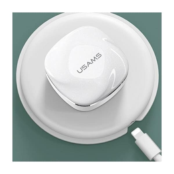 Trådlösa hörlurar Bluetooth 5.0 TWS USAMS Vit