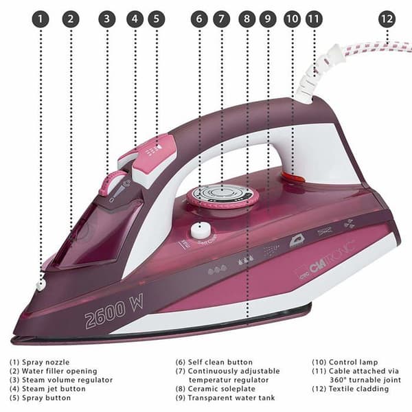 Strykjärn Clatronic DB 3705