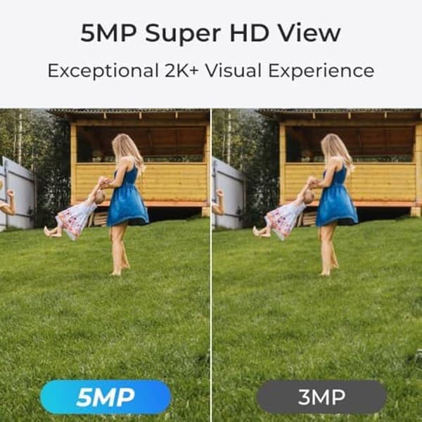 Säkerhetskamera - REOLINK - P320 - 5MP - Infraröd nattvision - Rörelsedetektering