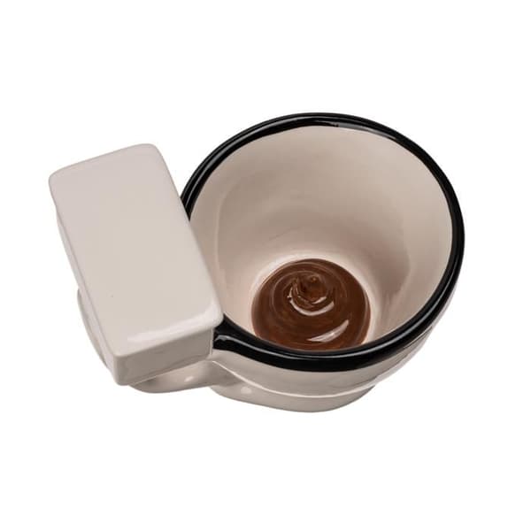 Mugg - Prylar och presenter - Toalett - 400 ml - Keramik - Tål inte diskmaskin