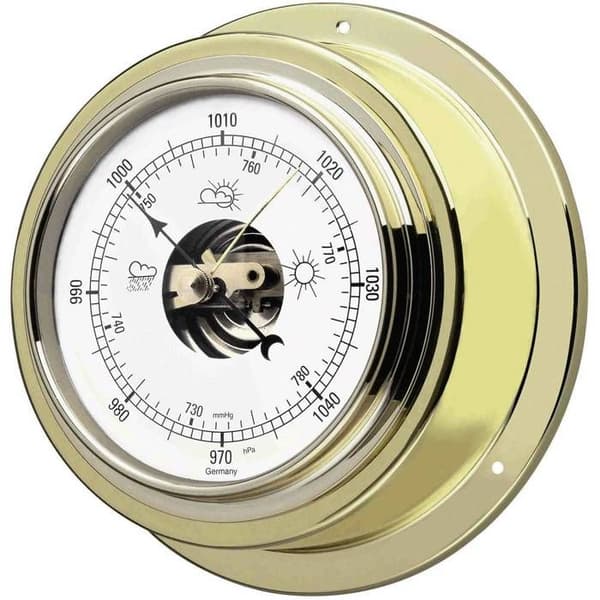 Barometer TFA Dostmann 29.4010B väggmonterad mässing 1 st