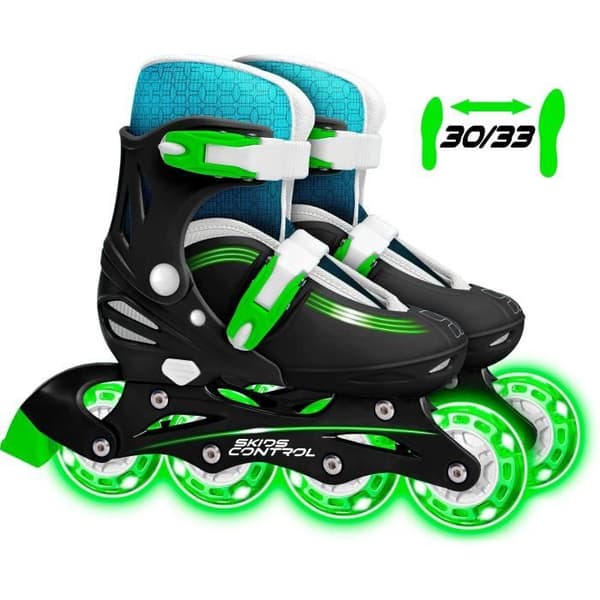 STAMP - Justerbara inlines - Light Up Wheels - Skid Control