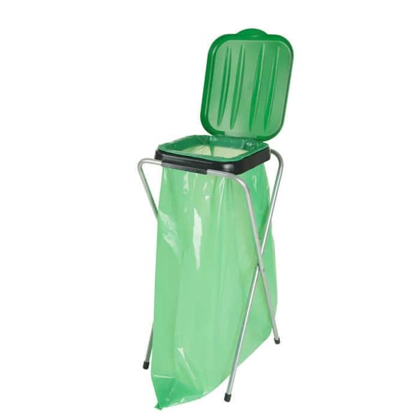 Förvaringsstöd för soppåsar 120 L, GRÖN