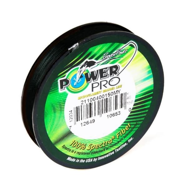 Power Pro Dyneema - Mossa Grön - 0,23mm - 455m