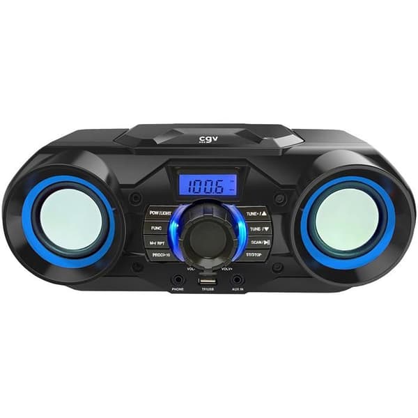 Radiokänd CD-portabel - CGV - CD SG-1 - Bluetooth 5.0 - USB - SD