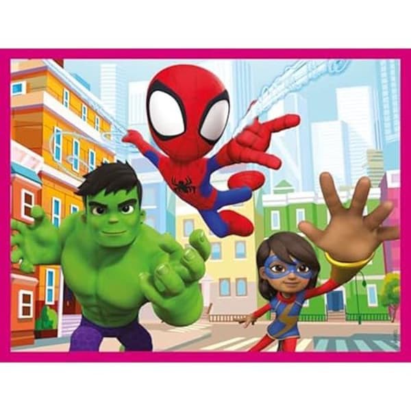 Kubik - CLEMENTONI - Marvel Spidey - 12 bitar - Ekologisk - För barn 3 år