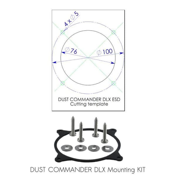 DUST COMMANDER DLX - Högpresterande cyklonseparatorelement