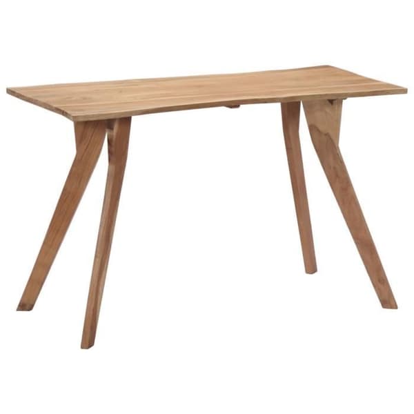 vidaXL Matbord 120x58x76 cm Solid akaciaträ