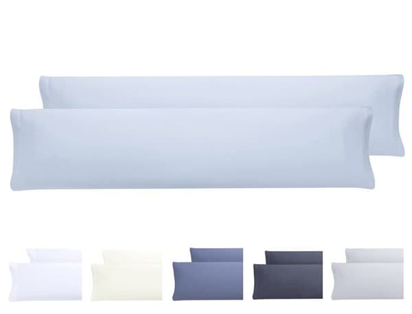 Kuddfodral - Todocama - 2-pack - Hypoallergenisk - Extra mjukt mikrofiber - Blå
